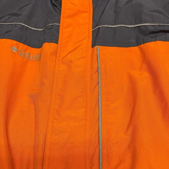 Columbia Jacket Mens XL Orange Full Zip Winter Outdoors - Picture 5 of 12